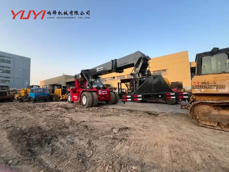 Used Kalmar DRS4527 Reach Stacker Original Second Hand Kalmar DRS4527-45T Genuine Parts Original Kalmar DRS4527 Reachstacker