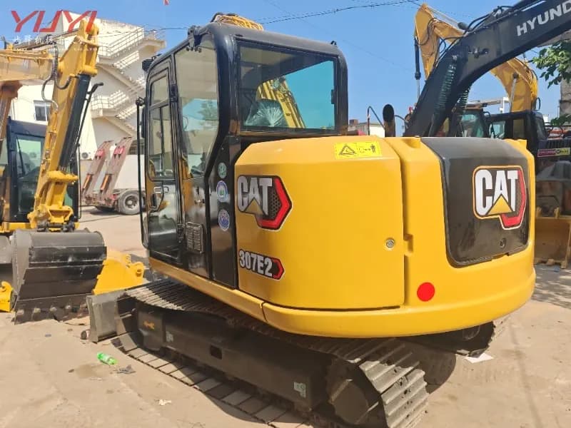 Used Mini Cat307e2 Excavator 2023 Caterpillar Mini Excavator High Quality 7ton Excavator in Good Condition