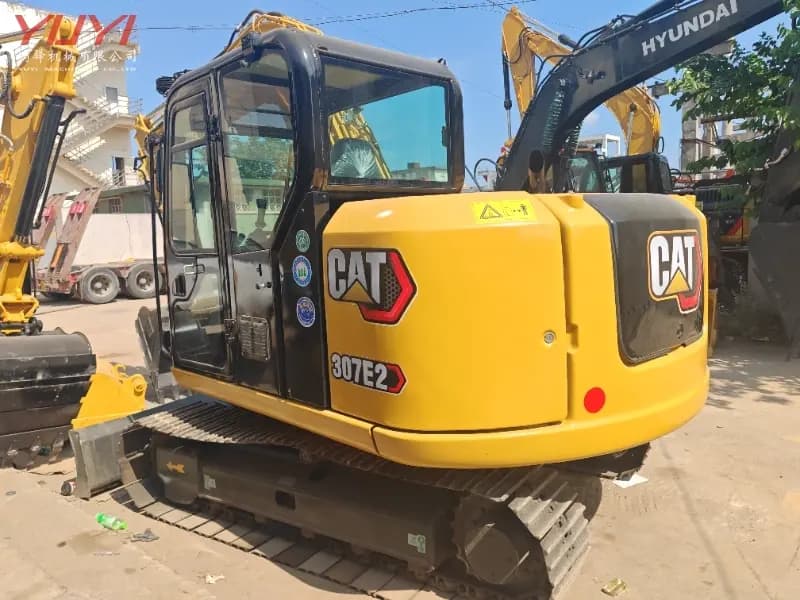 Used Mini Cat307e2 Excavator 2023 Caterpillar Mini Excavator High Quality 7ton Excavator in Good Condition