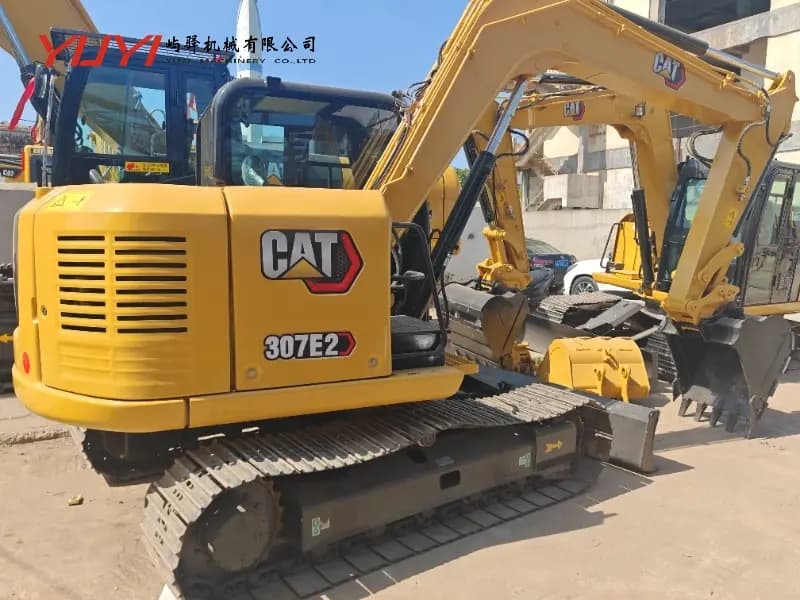Used Mini Cat307e2 Excavator 2023 Caterpillar Mini Excavator High Quality 7ton Excavator in Good Condition