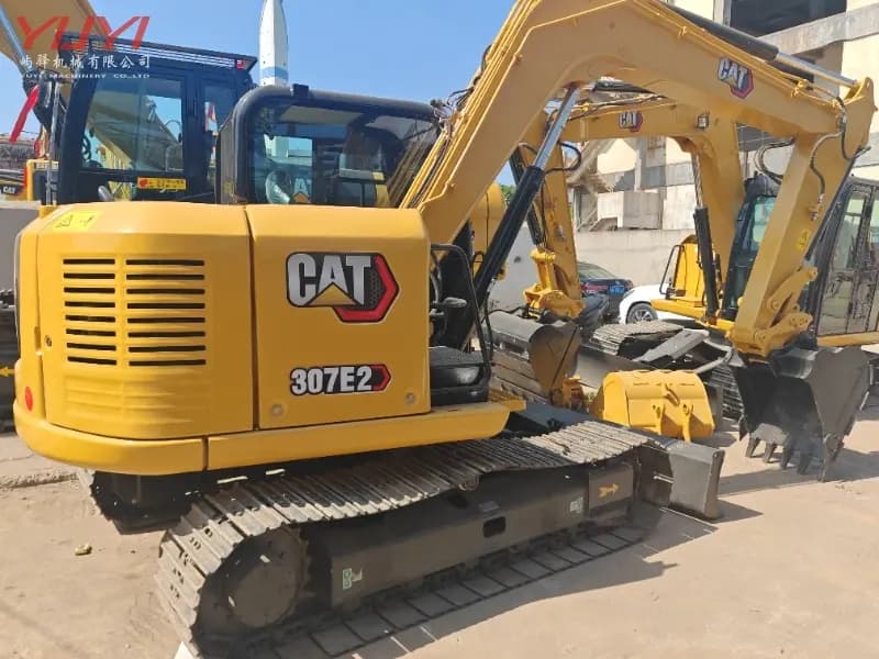 Used Mini Cat307e2 Excavator 2023 Caterpillar Mini Excavator High Quality 7ton Excavator in Good Condition