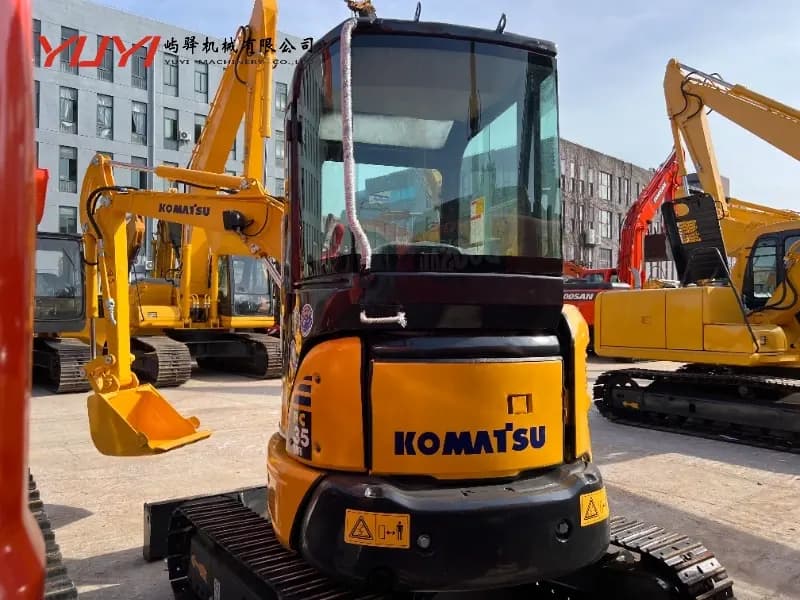 Used Mini Excavator Komats PC35 3 Ton PC35 PC40 PC55 Excavator Original Japan Komats Mini Excavator