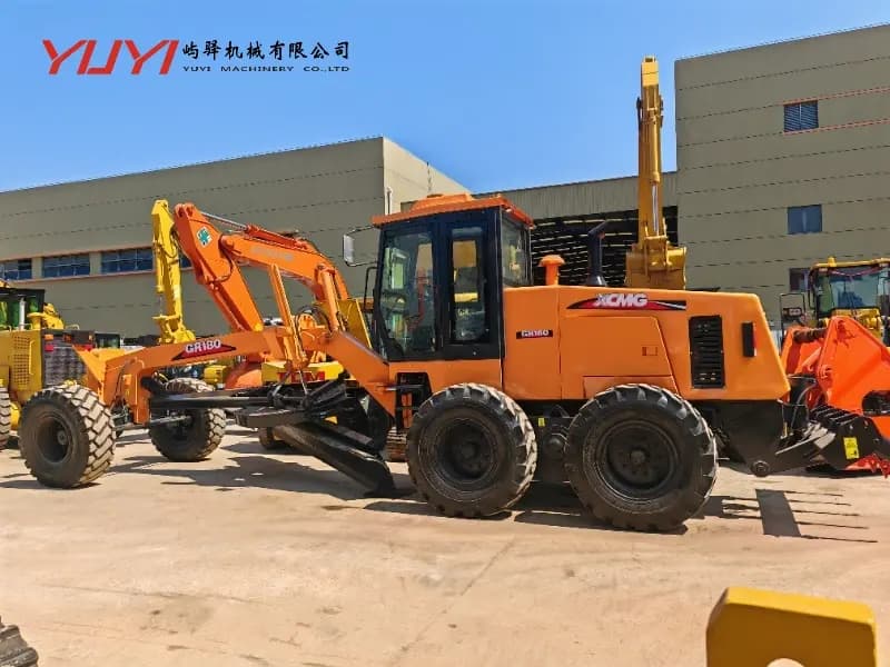 Used XCMG GR180 Motor Grader Original low-hour machines for sale