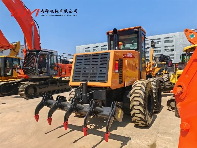 Used XCMG GR180 Motor Grader Original low-hour machines for sale