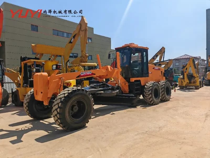 Used XCMG GR180 Motor Grader Original low-hour machines for sale