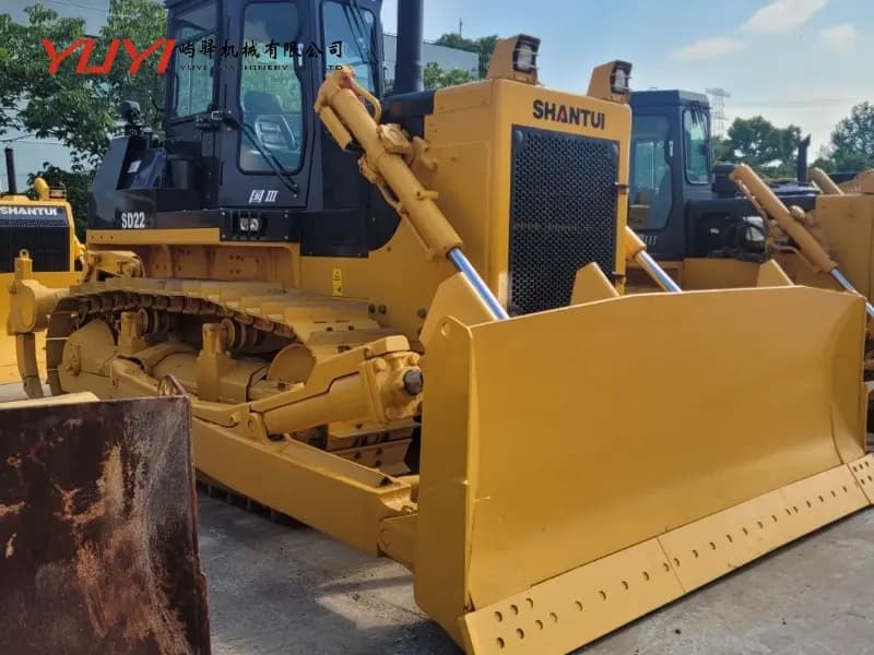 Used Shantui SD22 Bulldozer 220HP Hydraulic Crawler Bulldozer Shantui SD22 with Low Price