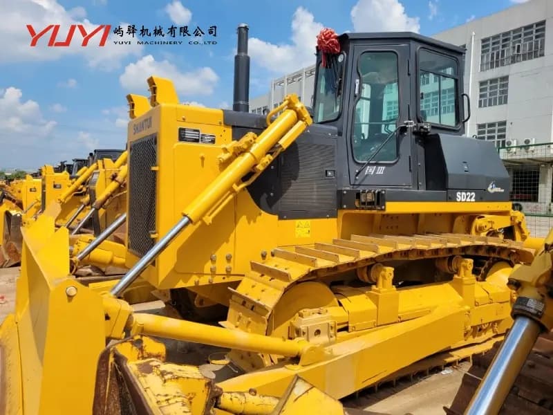 Used Shantui SD22 Bulldozer 220HP Hydraulic Crawler Bulldozer Shantui SD22 with Low Price