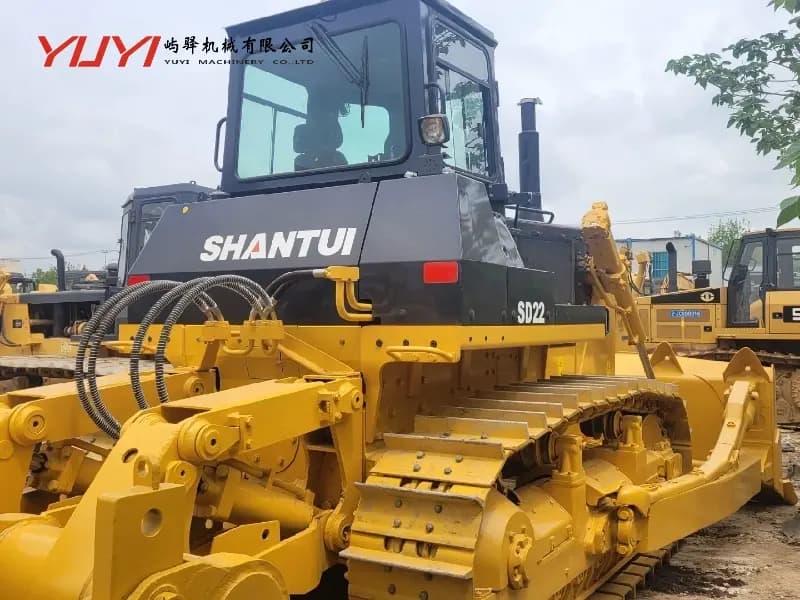 Used Shantui SD22 Bulldozer 220HP Hydraulic Crawler Bulldozer Shantui SD22 with Low Price
