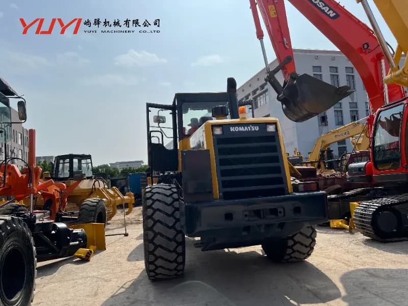 Used Wheel Loader Komatsu WA380 Used Original Japanese Front Loader Komatsu WA380