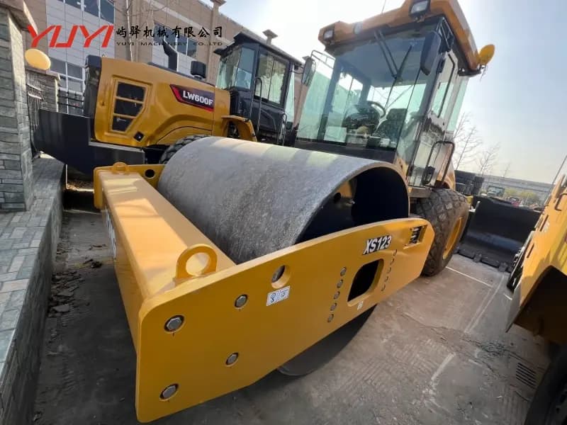 Used XCMG XS123 Original Rode Roller Medium Roller in Good Condition Used Compactors XCMG Original Roller