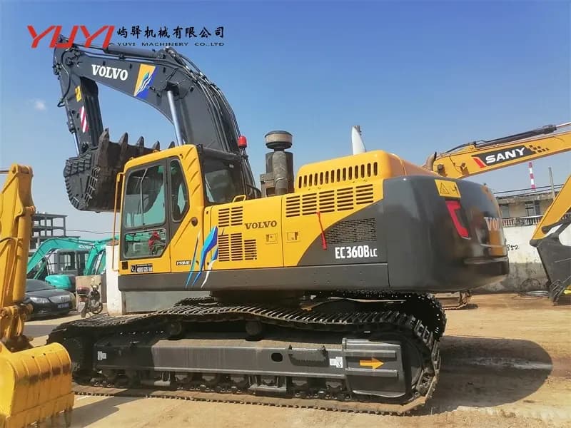 Volvo Ec360 Second-Hand Excavator Produced in Sweden Original Engine in Good Condition 36 Ton Large Excavator