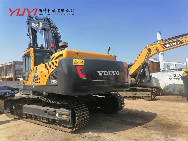 Volvo Ec360 Second-Hand Excavator Produced in Sweden Original Engine in Good Condition 36 Ton Large Excavator